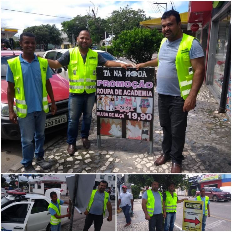 Secretaria de Meio Ambiente fiscaliza instalação de placas irregulares 5