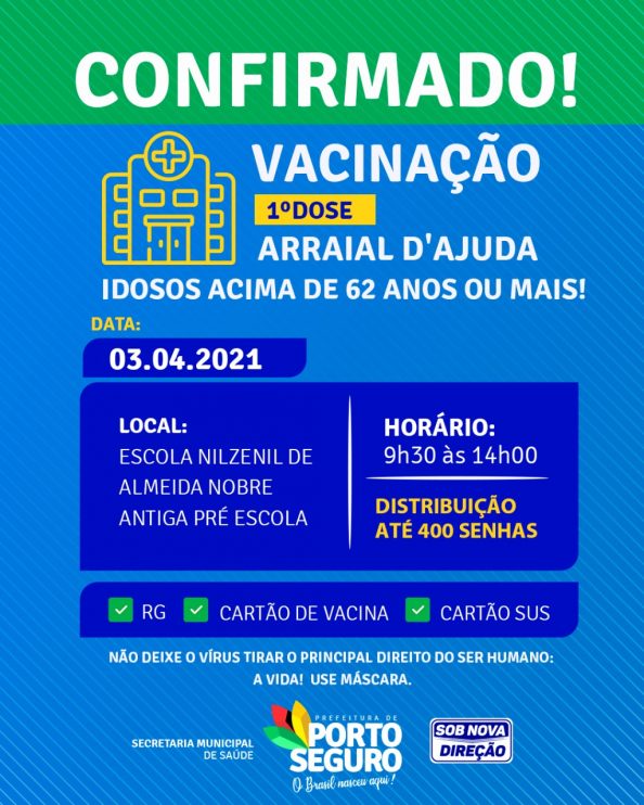Terra Mãe do Brasil Vacinada - 62 anos ou mais- 7