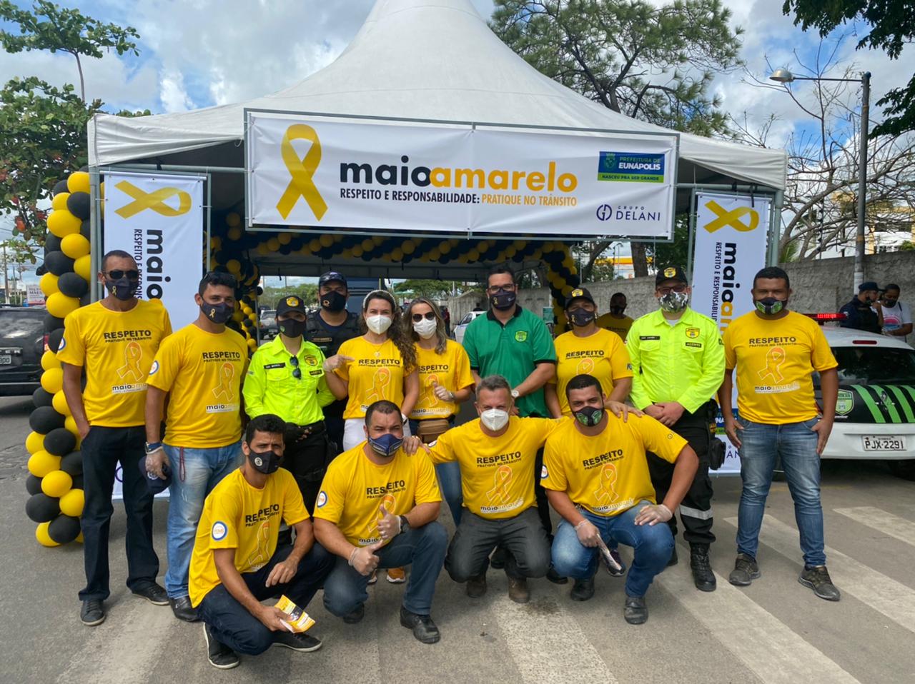 Prefeitura de Eunápolis inicia campanha Maio Amarelo por um trânsito mais seguro 8