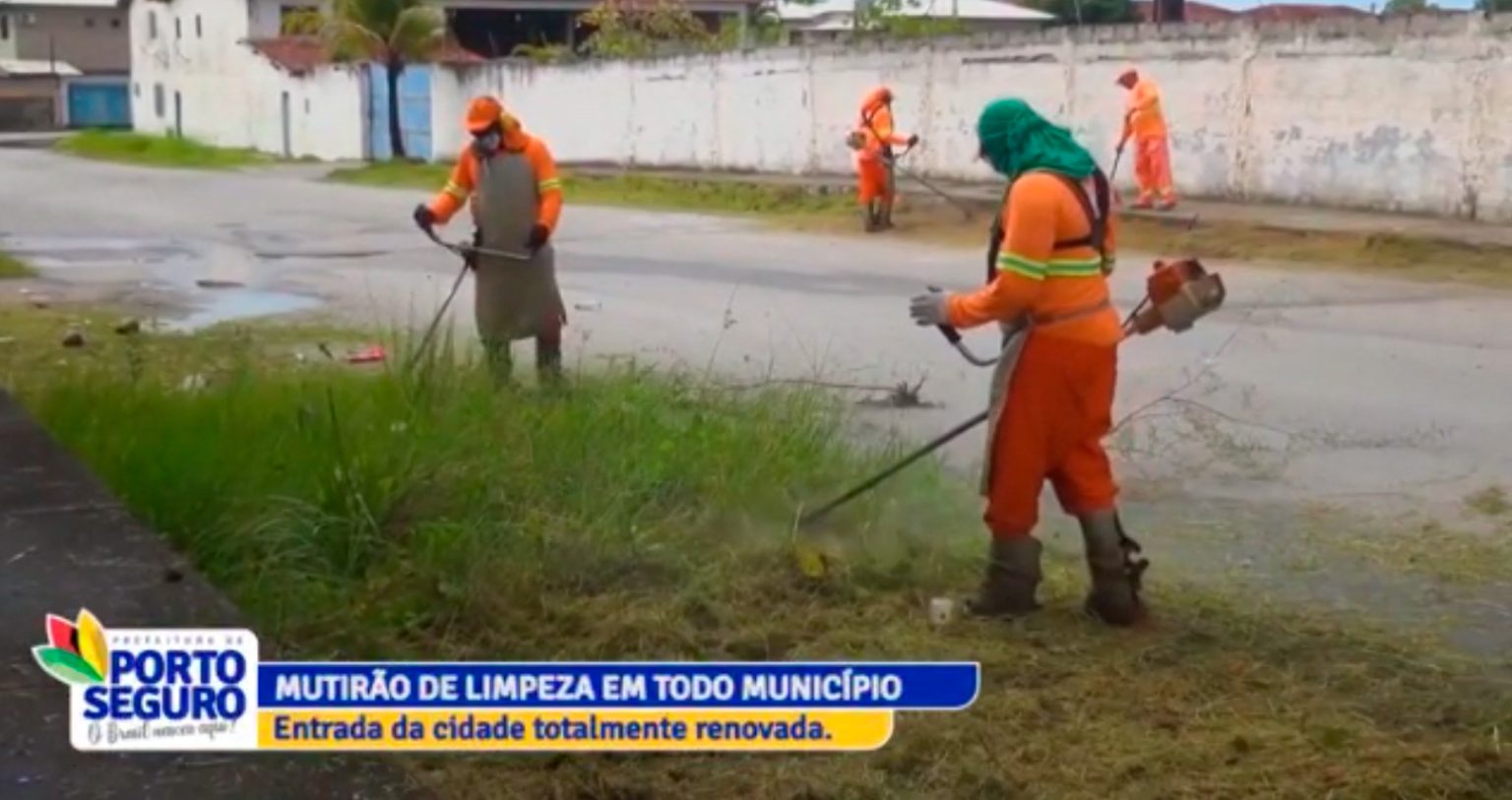 LIMPEZA PÚBLICA É PRIORIDADE DA ATUAL GESTÃO DE PORTO SEGURO 13