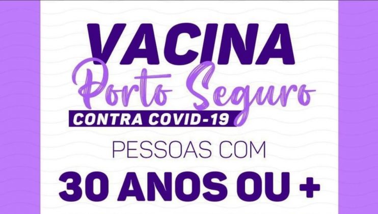 Porto Seguro: Cronograma de Vacinação contra a Covid-19 (de 12 a 13 de agosto) 8