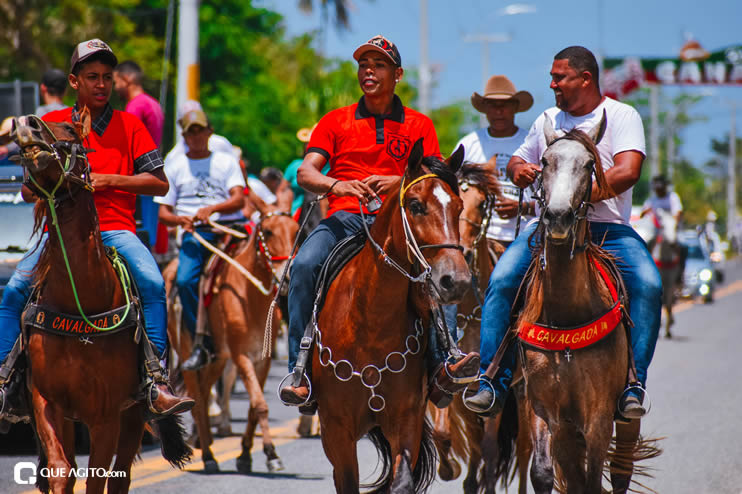 Canavieiras: Centenas de Cavaleiros e amazonas participaram da I Marcha Amigos de Ouricana 100