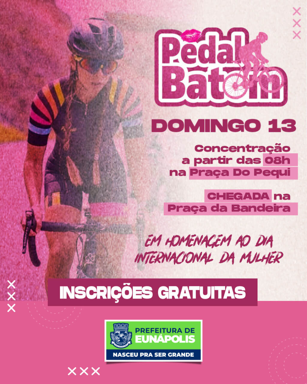 Com apoio da Prefeitura, “Pedal do Batom” acontece neste domingo em Eunápolis 6