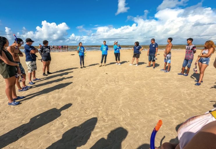 Programa Educação Ambiental no município leva estudantes ao Parque Natural Municipal Marinho do Recife de Fora 12