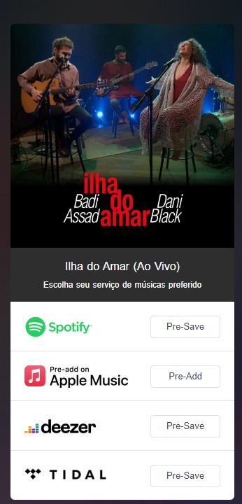 Ao lado de Dani Black, Badi Assad lança “Ilha do Amar” 6