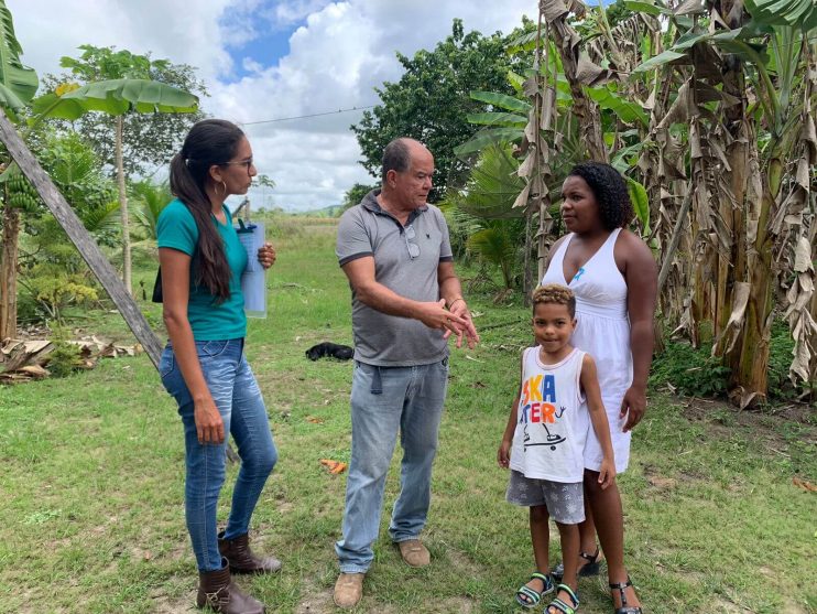 Agricultura realiza visita técnica no meio rural para acompanhar produção dos agricultores cadastrados no PAA 17