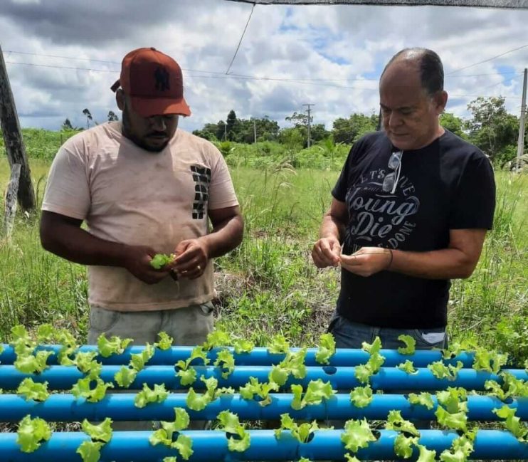 Agricultura realiza visita técnica no meio rural para acompanhar produção dos agricultores cadastrados no PAA 16