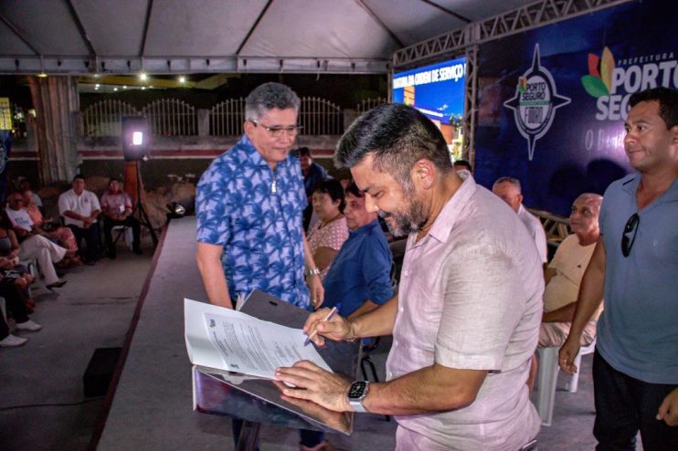 Assinada a ordem de serviço para construção da Unidade de Saúde do Areião 13