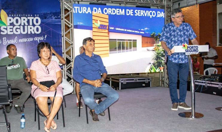 Assinada a ordem de serviço para construção da Unidade de Saúde do Areião 10