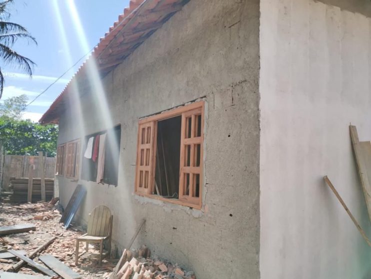 Continuam as obras de construção da Escola Municipal de Caraíva 8