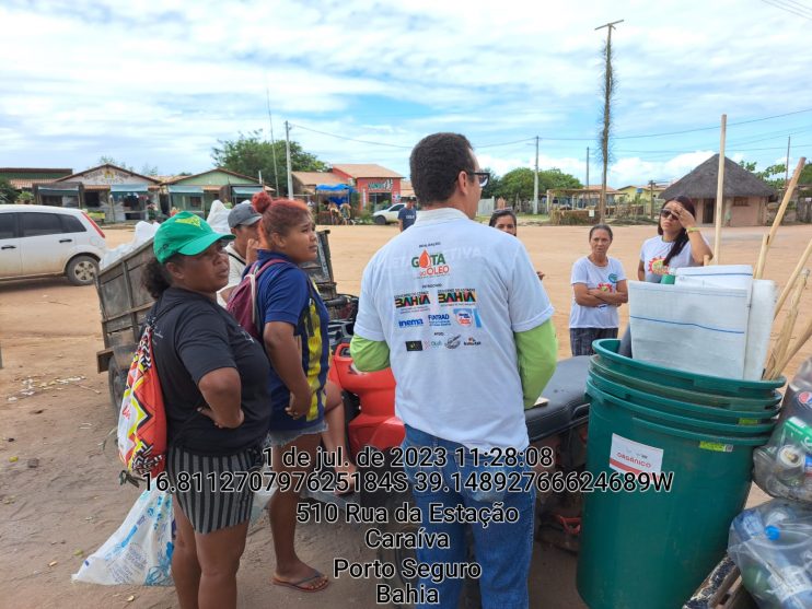 Catadores/as de recicláveis reciclaram 10.567 Kg gerando um faturamento de R$ 16.743,30 40