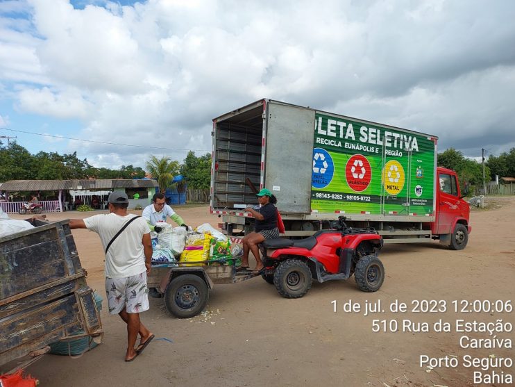 Catadores/as de recicláveis reciclaram 10.567 Kg gerando um faturamento de R$ 16.743,30 39