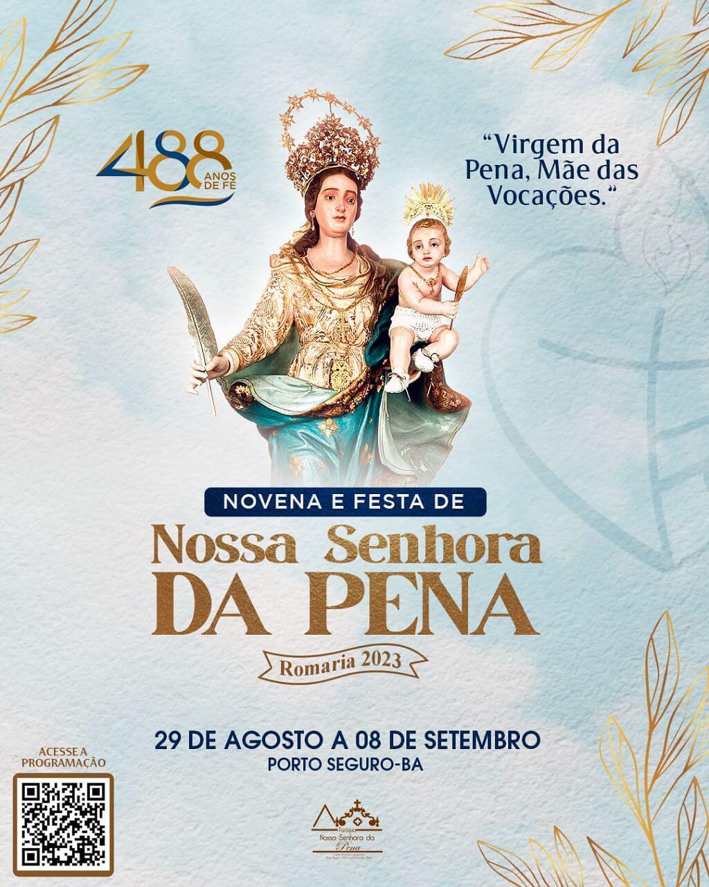 Festa de Nossa Senhora da Pena receberá milhares de romeiros de todo o Brasil 8