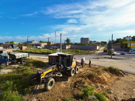 Acesso entre Vila Valdete e semianel viário ganha rotatória 9