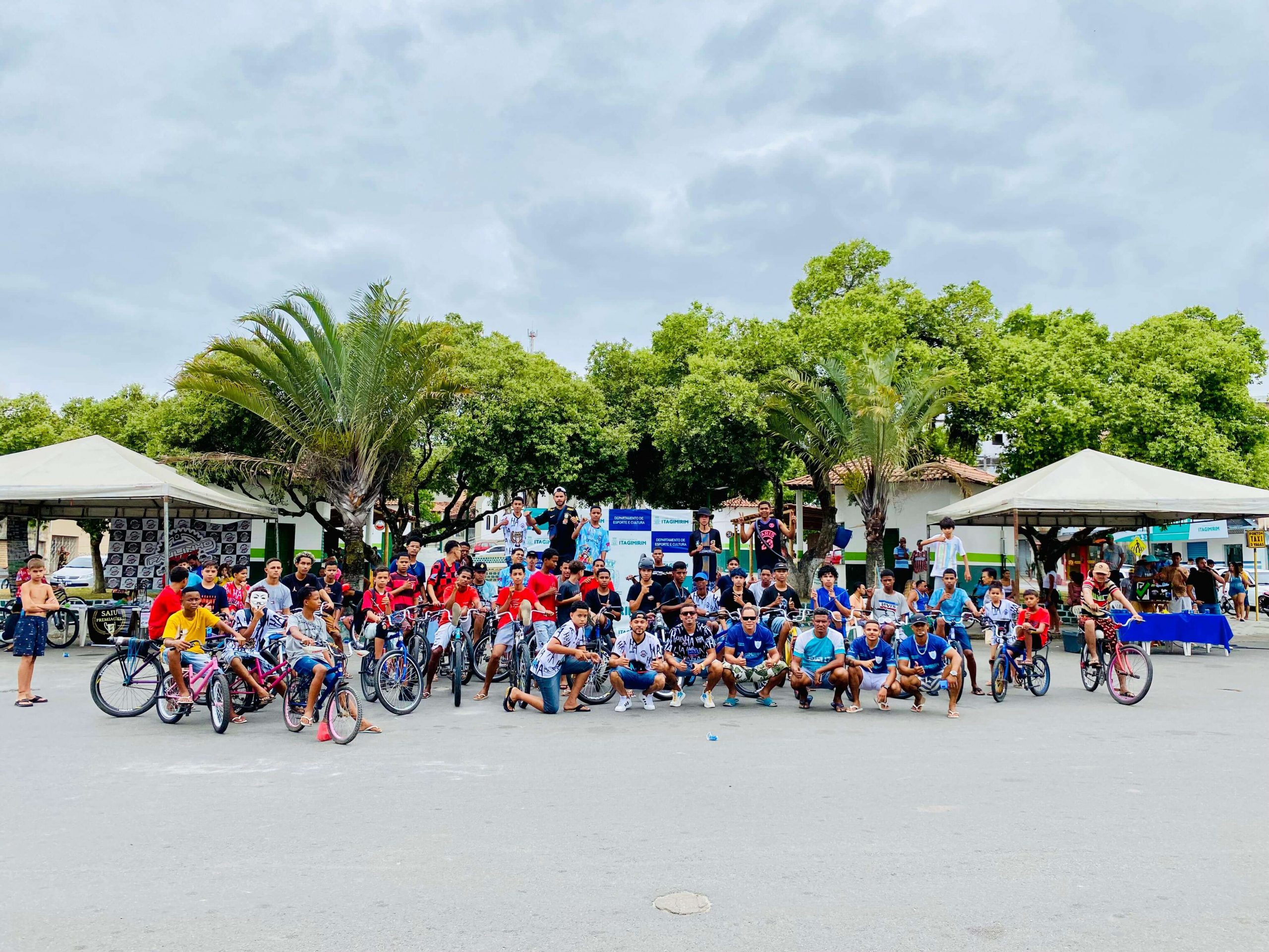 1º Grau de Bike reúne dezenas de praticantes da modalidade em