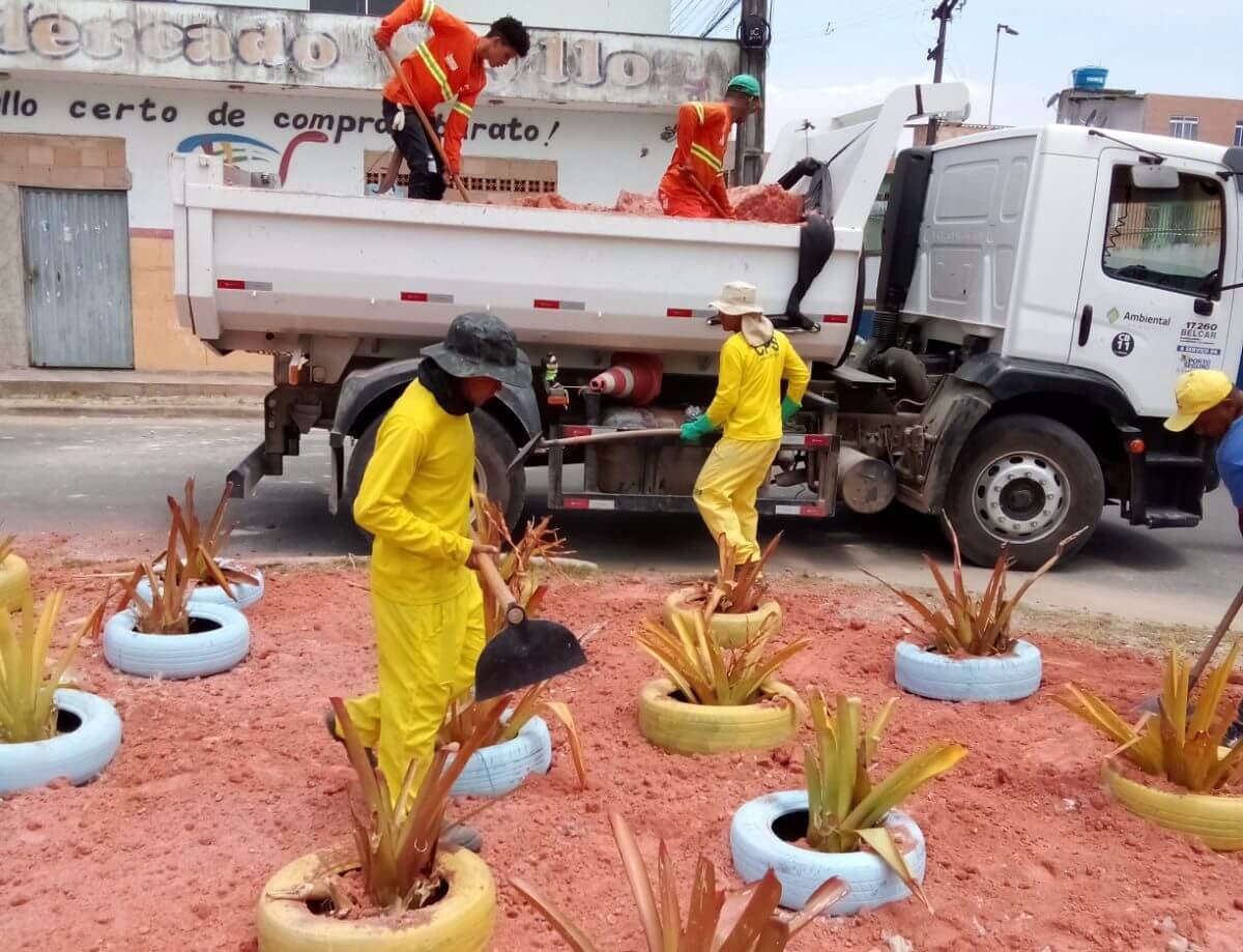 INOVAÇÃO QUE TRANSFORMA: Jardins contra o descarte irregular de lixo e entulhos 5