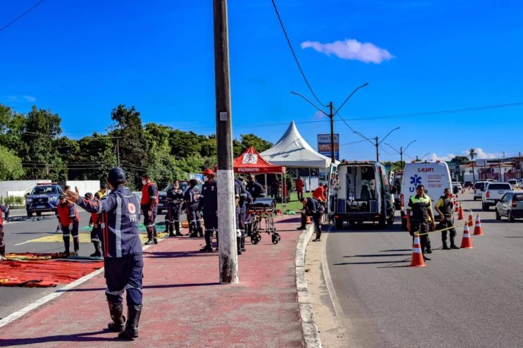 SAMU Porto Seguro realiza treinamento para atendimento de múltiplas vítimas 17