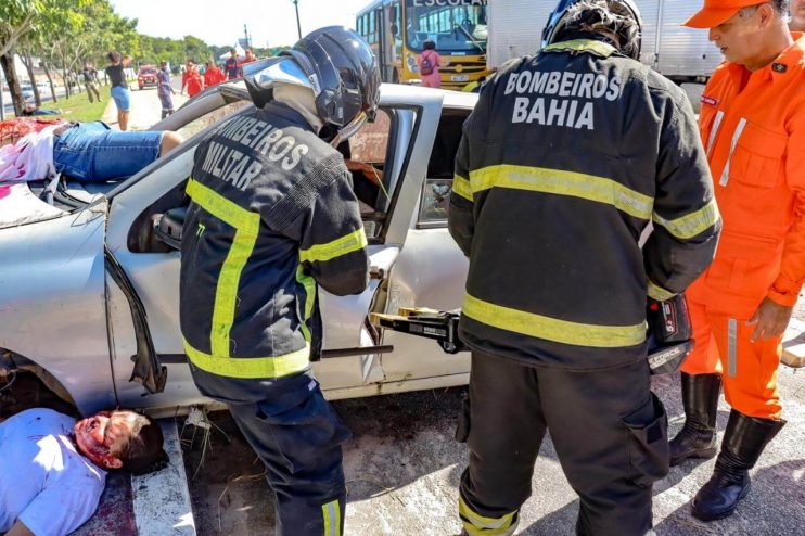 SAMU Porto Seguro realiza treinamento para atendimento de múltiplas vítimas 24