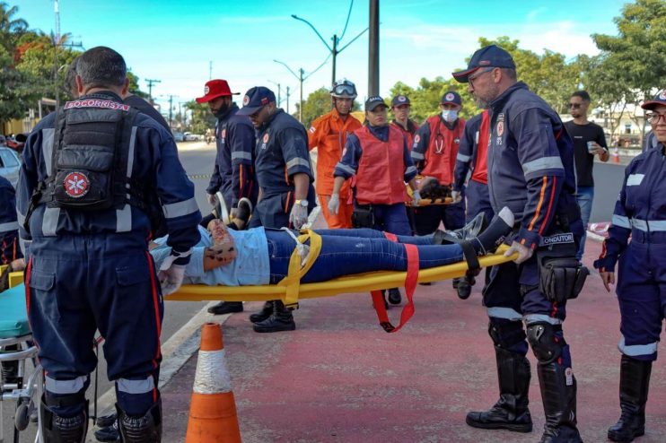 SAMU Porto Seguro realiza treinamento para atendimento de múltiplas vítimas 25