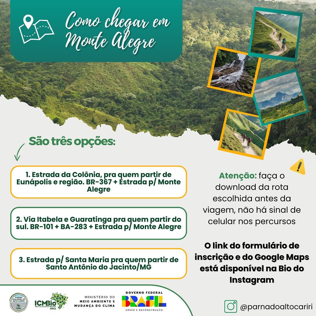 Parque Nacional do Alto Cariri Comemora 14 Anos com Pedal até a Cachoeira de São José 7