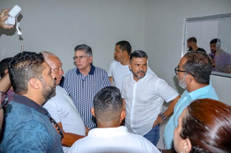 Prefeito Jânio Natal realiza visita técnica à nova Unidade de Saúde do bairro Areião 8