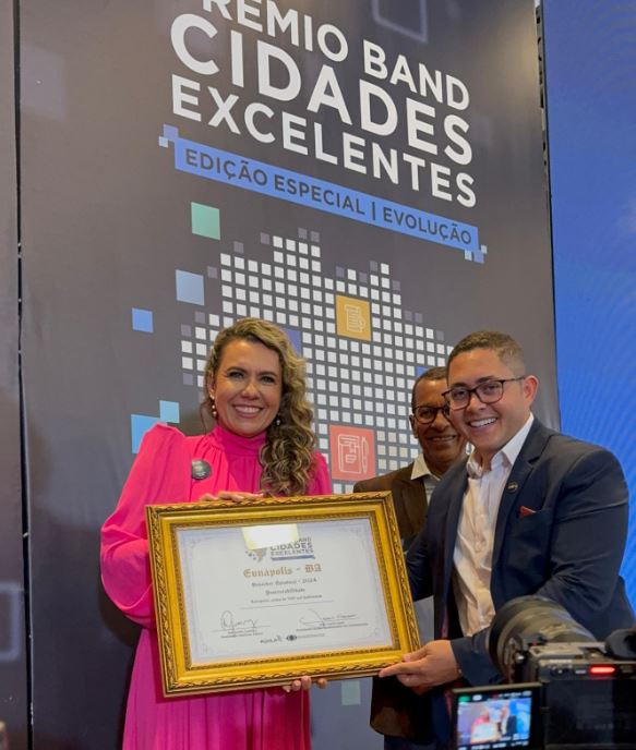 Eunápolis: Gestão da prefeita Cordélia ganha o Prêmio Band Cidades Excelentes em Sustentabilidade 5