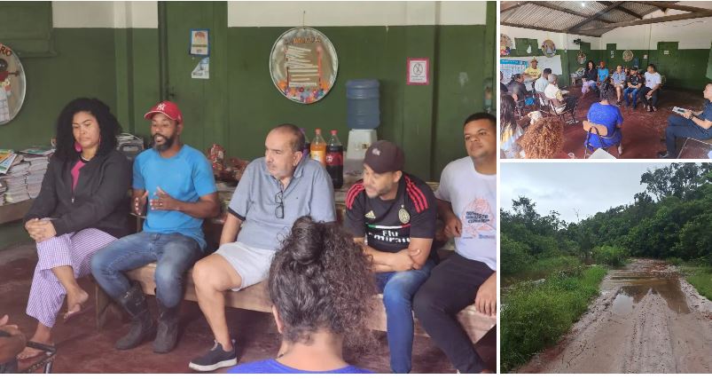 Iêdo Elias mantém agenda de pré-campanha mesmo sob fortes chuvas e visita comunidade da Unidos em Cristo 5