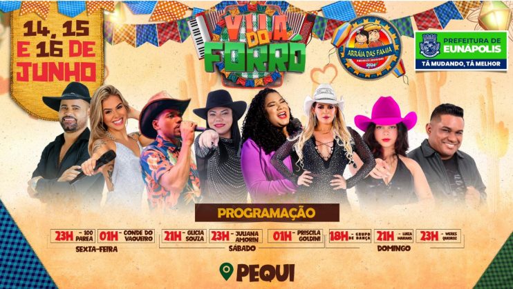 Prefeitura promove mais um fim de semana de festas na Vila do Forró dos bairros Pequi e Juca Rosa 4