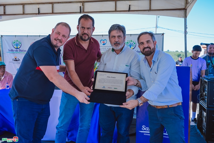 Prefeitura de Salto da Divisa em parceria com a Veracel, inaugura circuito de obras 7