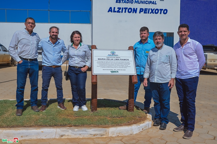 Prefeitura de Salto da Divisa em parceria com a Veracel, inaugura circuito de obras 6