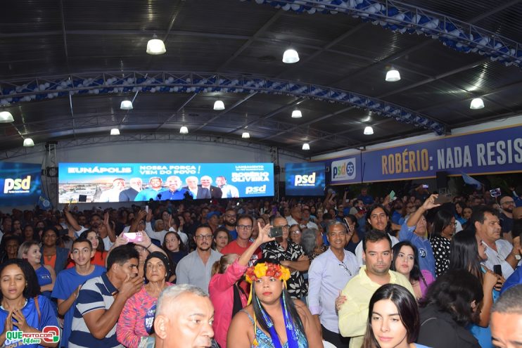 Robério atrai multidão para lançamento de sua pré-candidatura a prefeito de Eunápolis 37