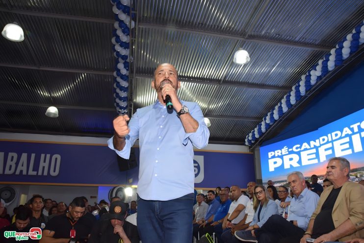 Robério atrai multidão para lançamento de sua pré-candidatura a prefeito de Eunápolis 71