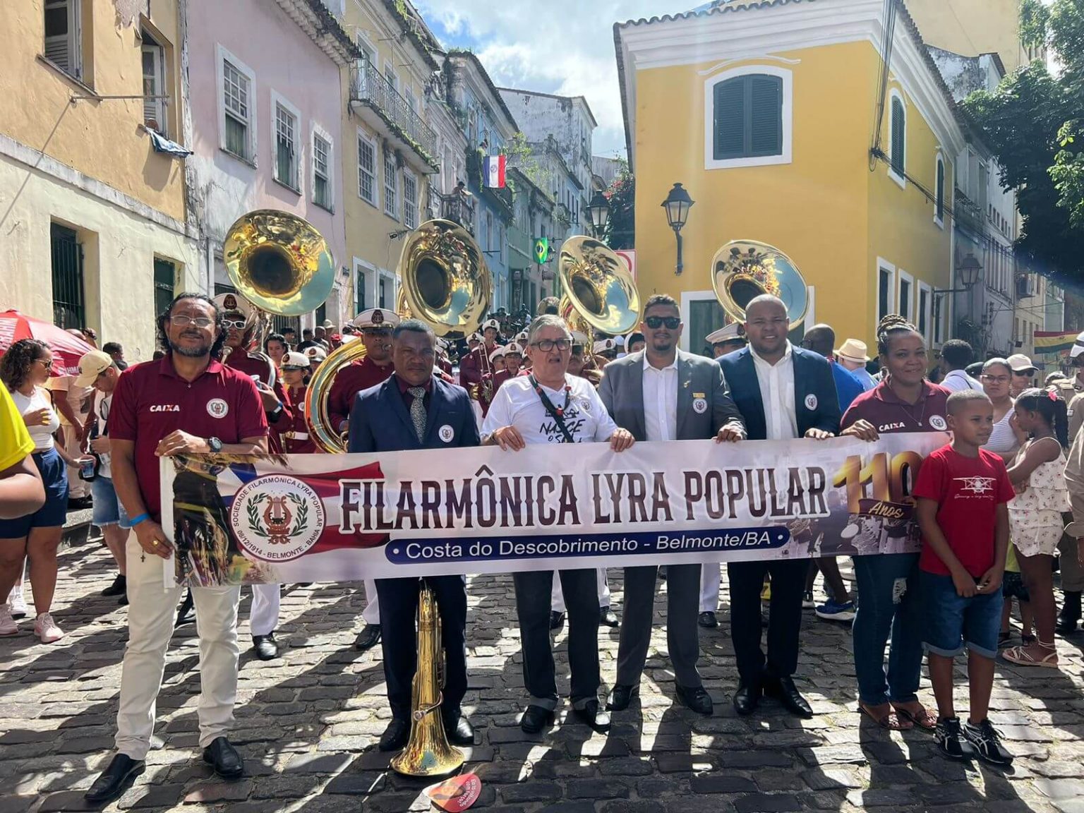 Filarmônica Lyra Popular de Belmonte brilha na Capital Baiana 8