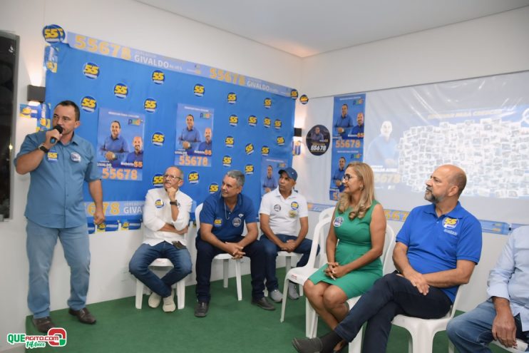 EUNÁPOLIS: Givaldo Alves lança candidatura a vereador com grande apoio popular 124