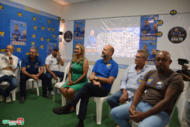 EUNÁPOLIS: Givaldo Alves lança candidatura a vereador com grande apoio popular 126