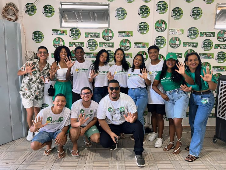 Grande Sucesso do Adesivaço em Belmonte: Juventude Lidera Movimento Popular em Apoio a Iêdo Elias e Alice Britto 16