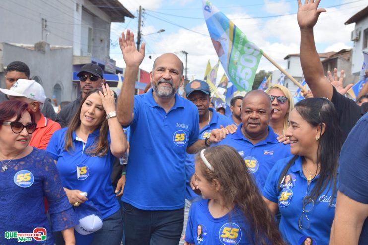 Robério Oliveira inaugura Comitê Central e realiza grande caminhada ao lado do povo 13