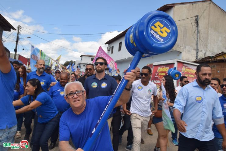 Robério Oliveira inaugura Comitê Central e realiza grande caminhada ao lado do povo 14