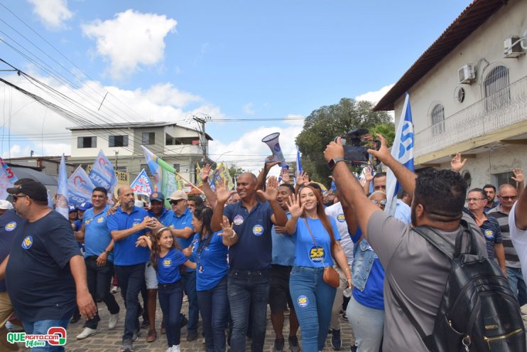 Robério Oliveira inaugura Comitê Central e realiza grande caminhada ao lado do povo 15