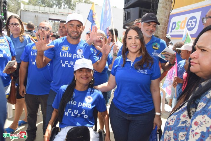 Robério Oliveira inaugura Comitê Central e realiza grande caminhada ao lado do povo 25