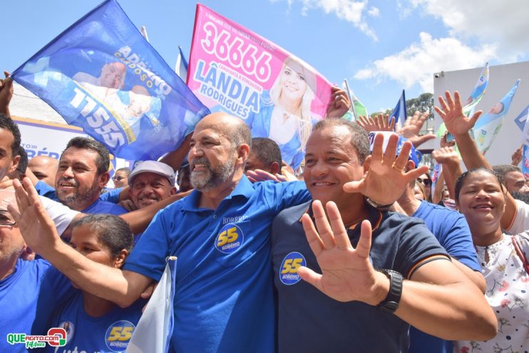 Robério Oliveira inaugura Comitê Central e realiza grande caminhada ao lado do povo 26