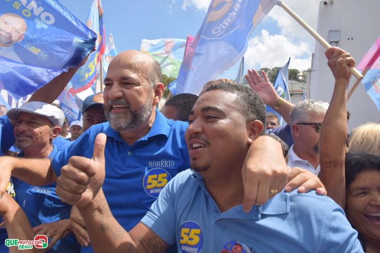 Robério Oliveira inaugura Comitê Central e realiza grande caminhada ao lado do povo 27