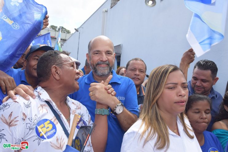 Robério Oliveira inaugura Comitê Central e realiza grande caminhada ao lado do povo 28