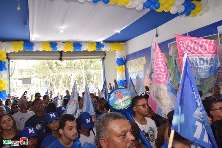 Robério Oliveira inaugura Comitê Central e realiza grande caminhada ao lado do povo 31