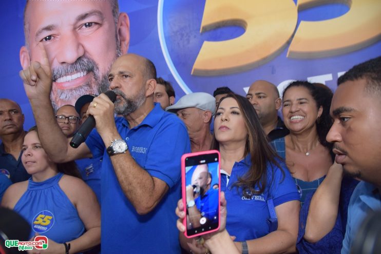 Robério Oliveira inaugura Comitê Central e realiza grande caminhada ao lado do povo 32