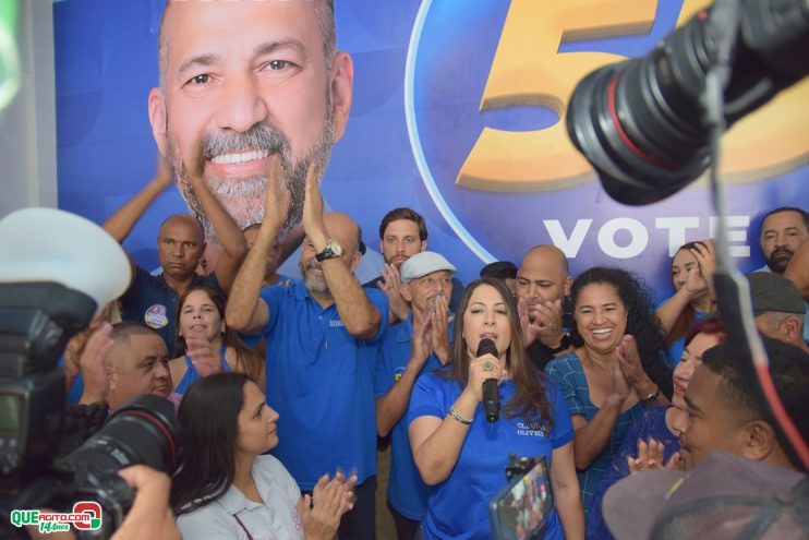 Robério Oliveira inaugura Comitê Central e realiza grande caminhada ao lado do povo 36