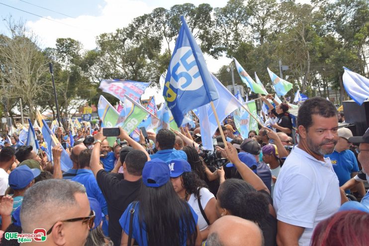 Robério Oliveira inaugura Comitê Central e realiza grande caminhada ao lado do povo 38