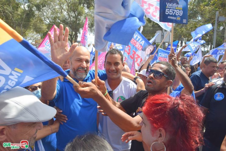 Robério Oliveira inaugura Comitê Central e realiza grande caminhada ao lado do povo 40