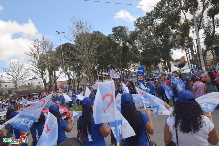 Robério Oliveira inaugura Comitê Central e realiza grande caminhada ao lado do povo 43