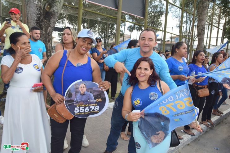 Robério Oliveira inaugura Comitê Central e realiza grande caminhada ao lado do povo 73